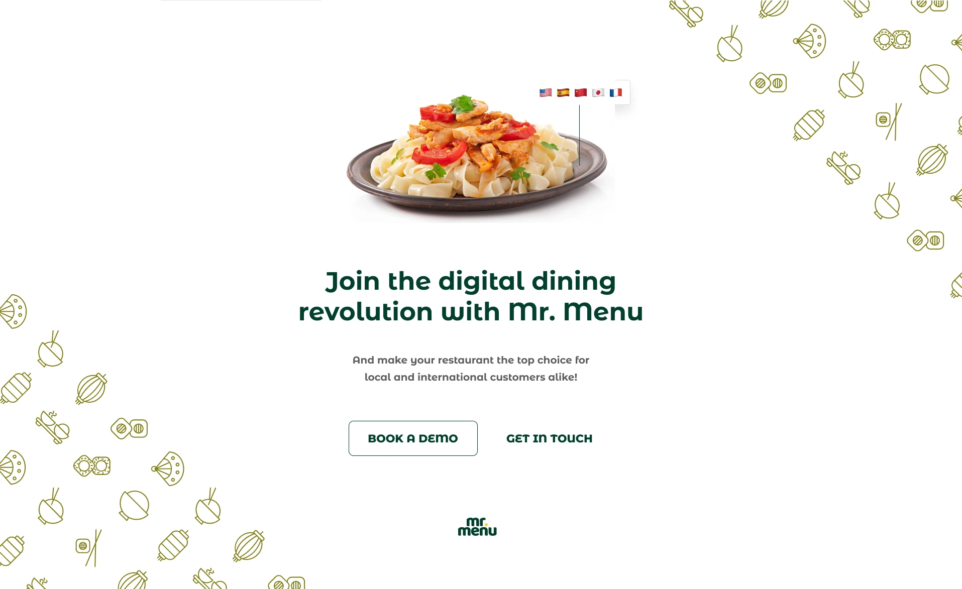 Mr. Menu - Portfolio